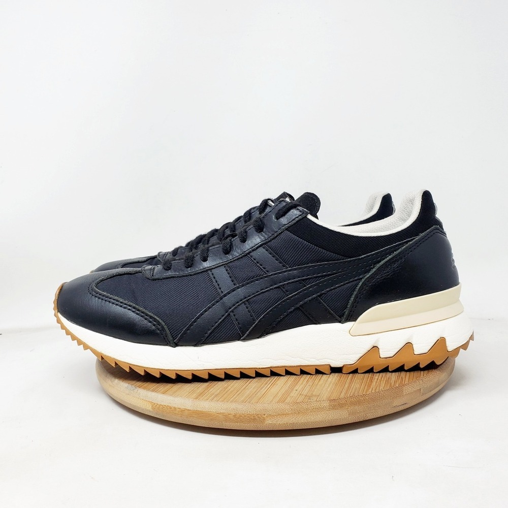 Onitsuka Tiger California 78 EX‎ Shoes Mens 7 Black Leather Retro Sneaker